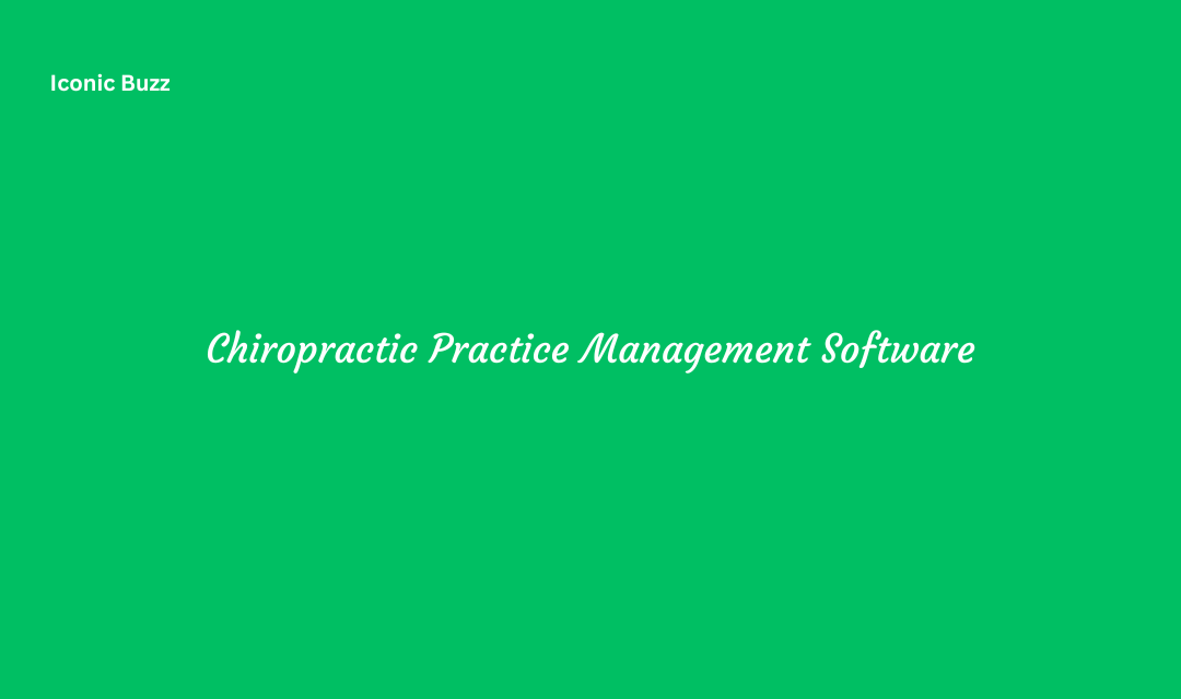 Chiropractic Practice Management Software All You Need To Know