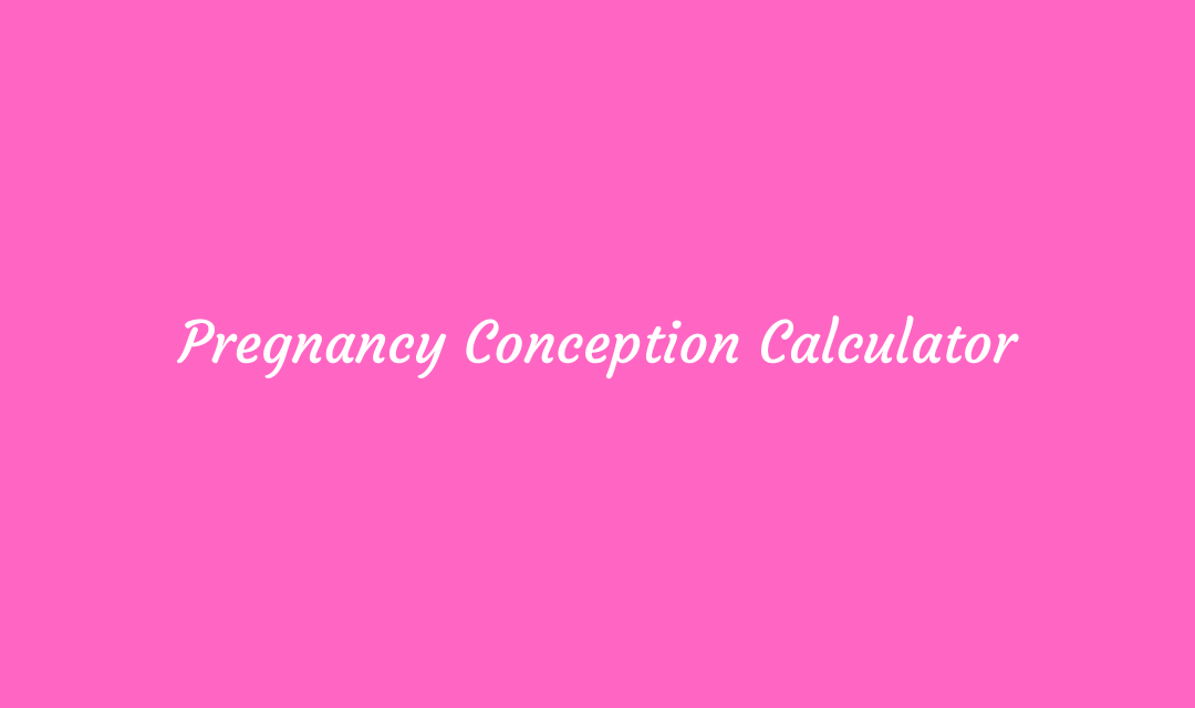 Pregnancy Conception Calculator Importance and Future